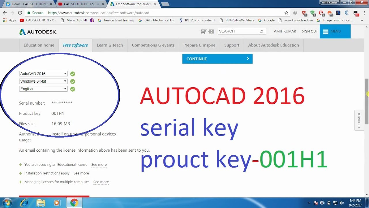 autocad 2018 serial number